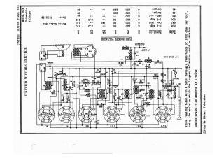 Delco 634 schematic circuit diagram